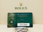 Rolex Day-Date 40 Black Baguette Diamond Dial on President 228239 Complete 2022