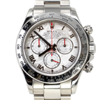 Rolex Daytona White Gold Meteorite Dial Dial on Oyster 116509 2006