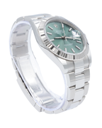 Rolex Datejust 41 Mint Green Index Dial on Oyster 126334 Complete 2025