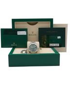 Rolex Datejust 41 Mint Green Index Dial on Oyster 126334 Complete 2025