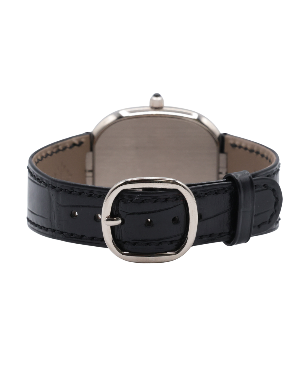 Patek Philippe Golden Ellipse Hand-Engraved And Black Enameled Dial on Strap 5738/51G-001 Complete 2025