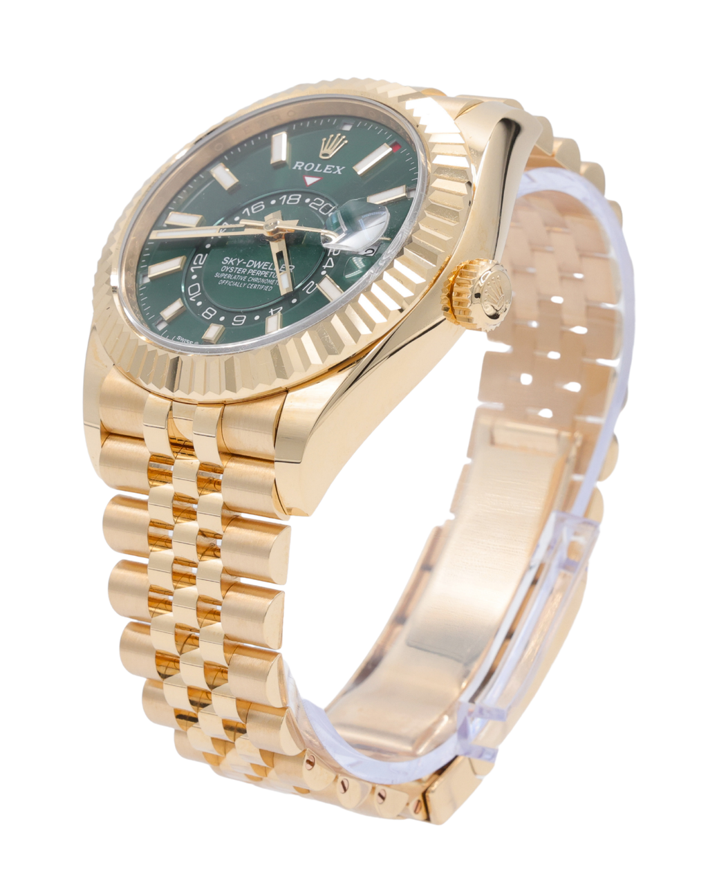 Rolex Sky-Dweller Green Dial on Jubilee 336938 Complete 2026
