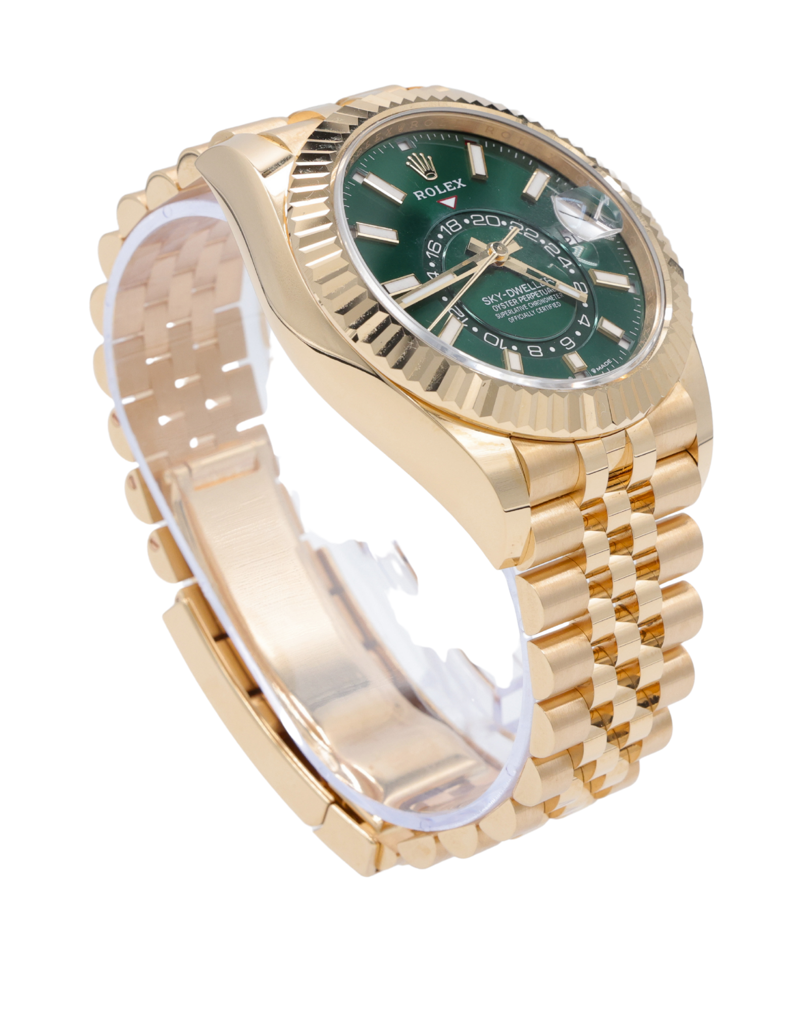 Rolex Sky-Dweller Green Dial on Jubilee 336938 Complete 2026