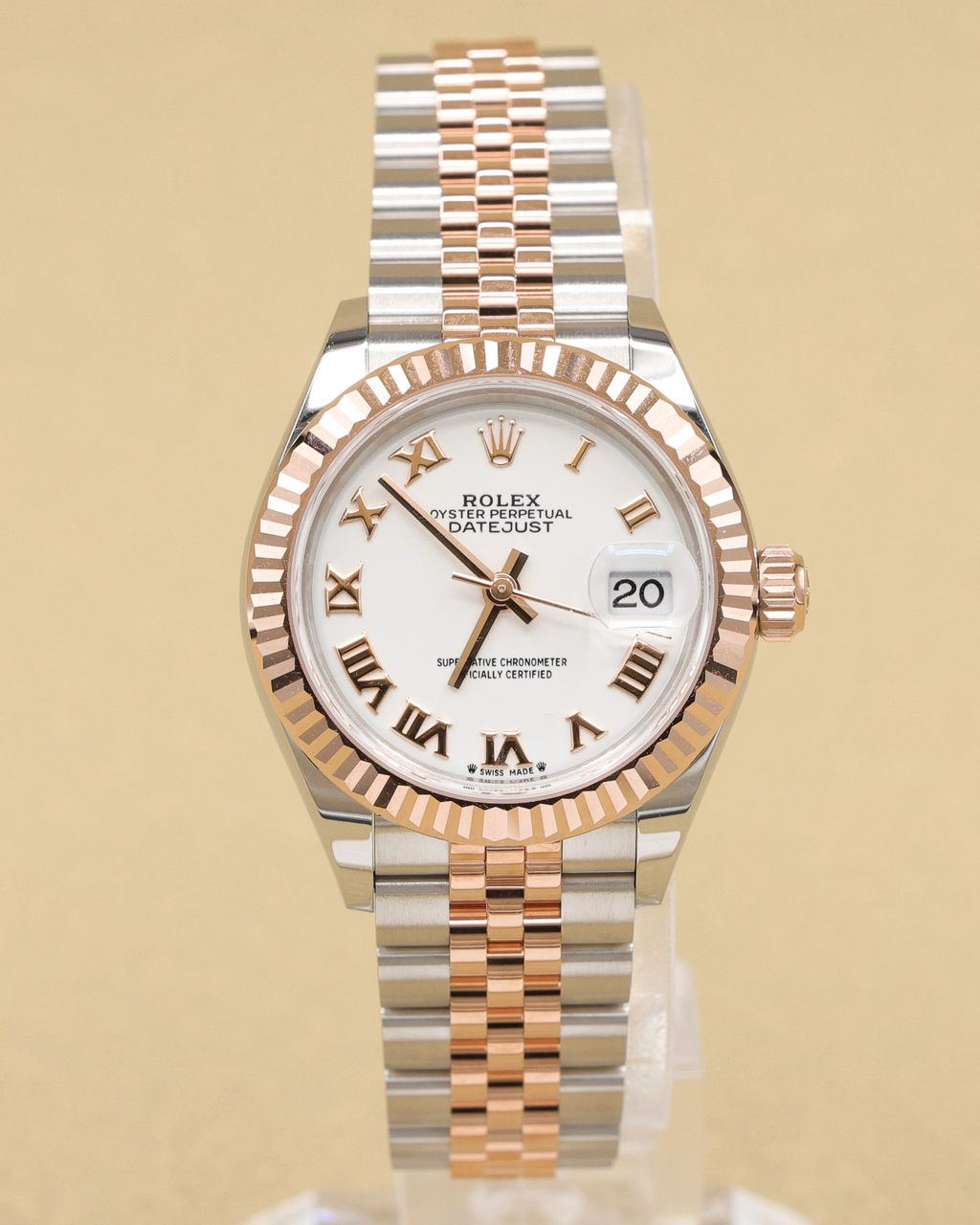 Rolex Datejust Lady White Roman Dial on Jubilee 279171 Complete 2025