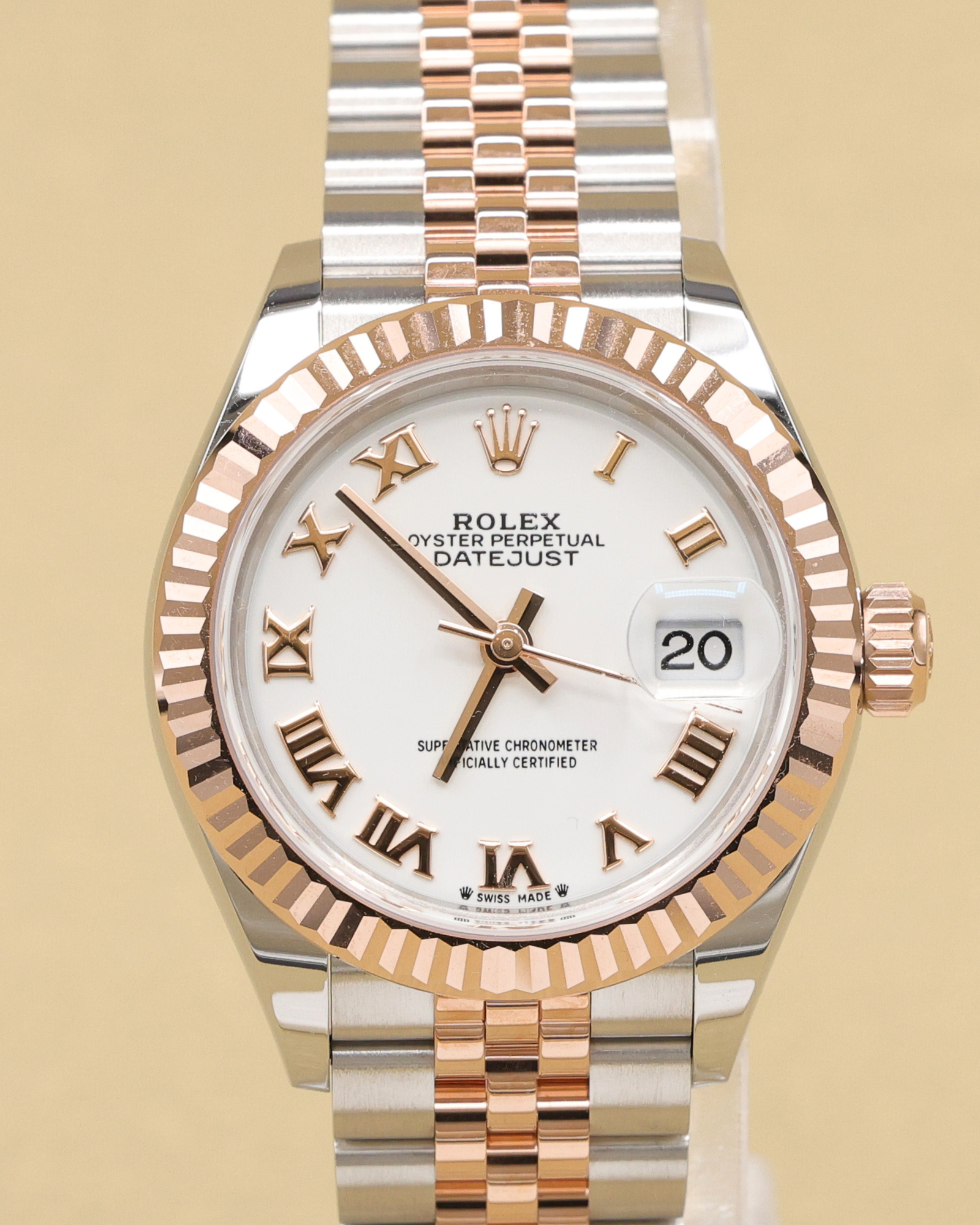 Rolex Datejust Lady White Roman Dial on Jubilee 279171 Complete 2025