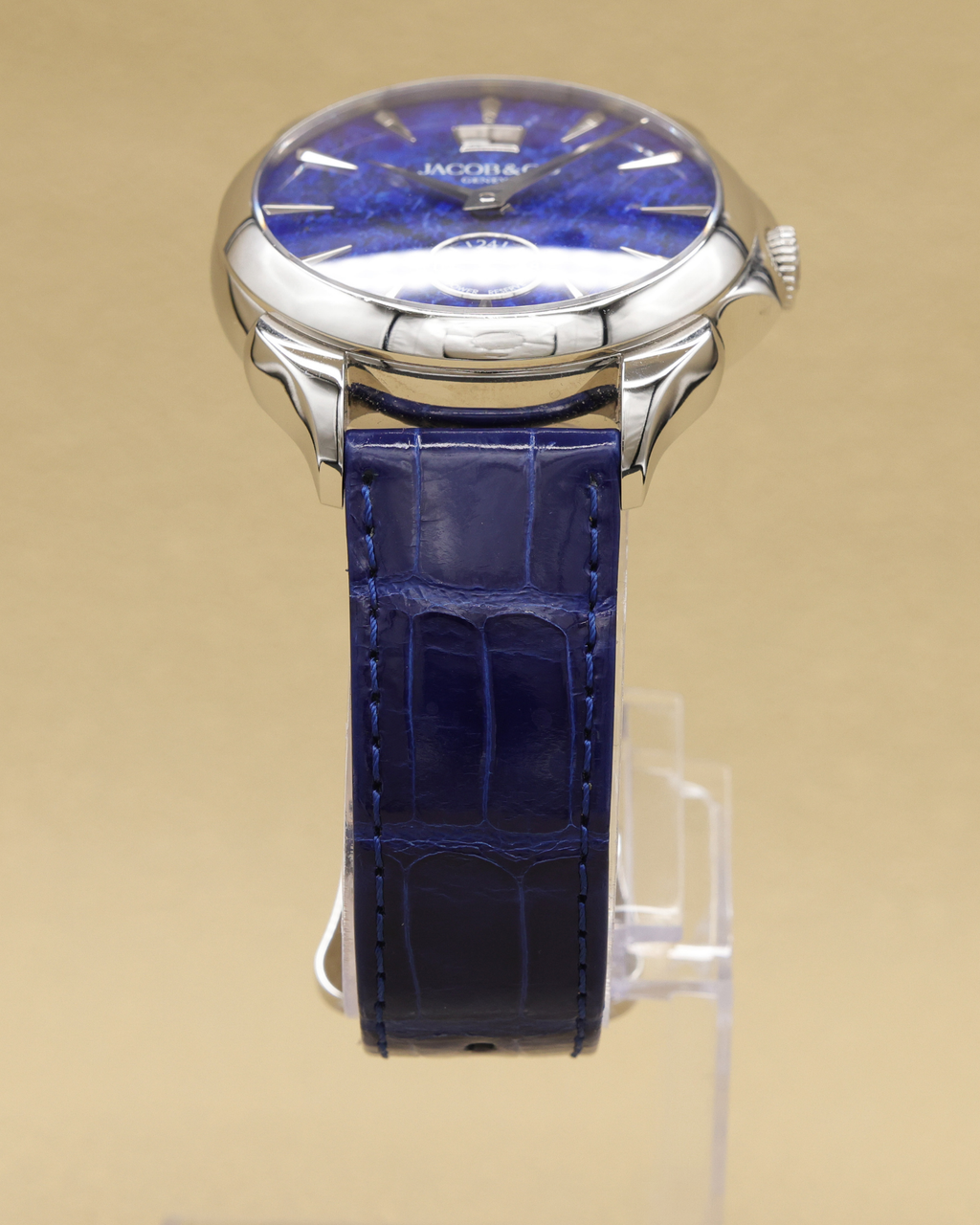 Jacob & Co. Palatial Lapis Lazuli Dial on Blue Alligator Leather PC400.10.AA.AD.A Complete 2025