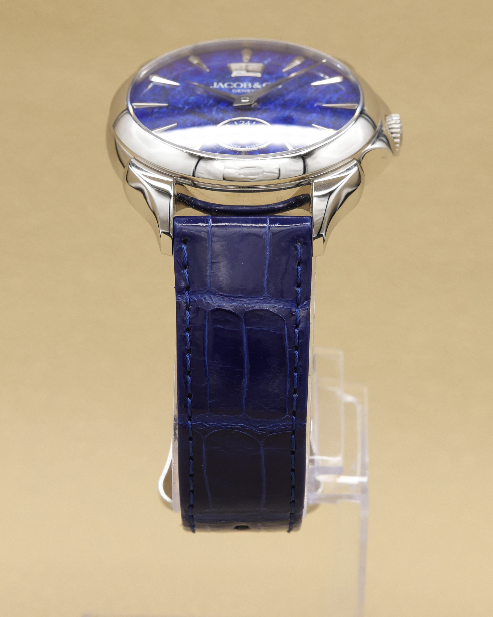 Jacob & Co. Palatial Lapis Lazuli Dial on Blue Alligator Leather PC400.10.AA.AD.A Complete 2025