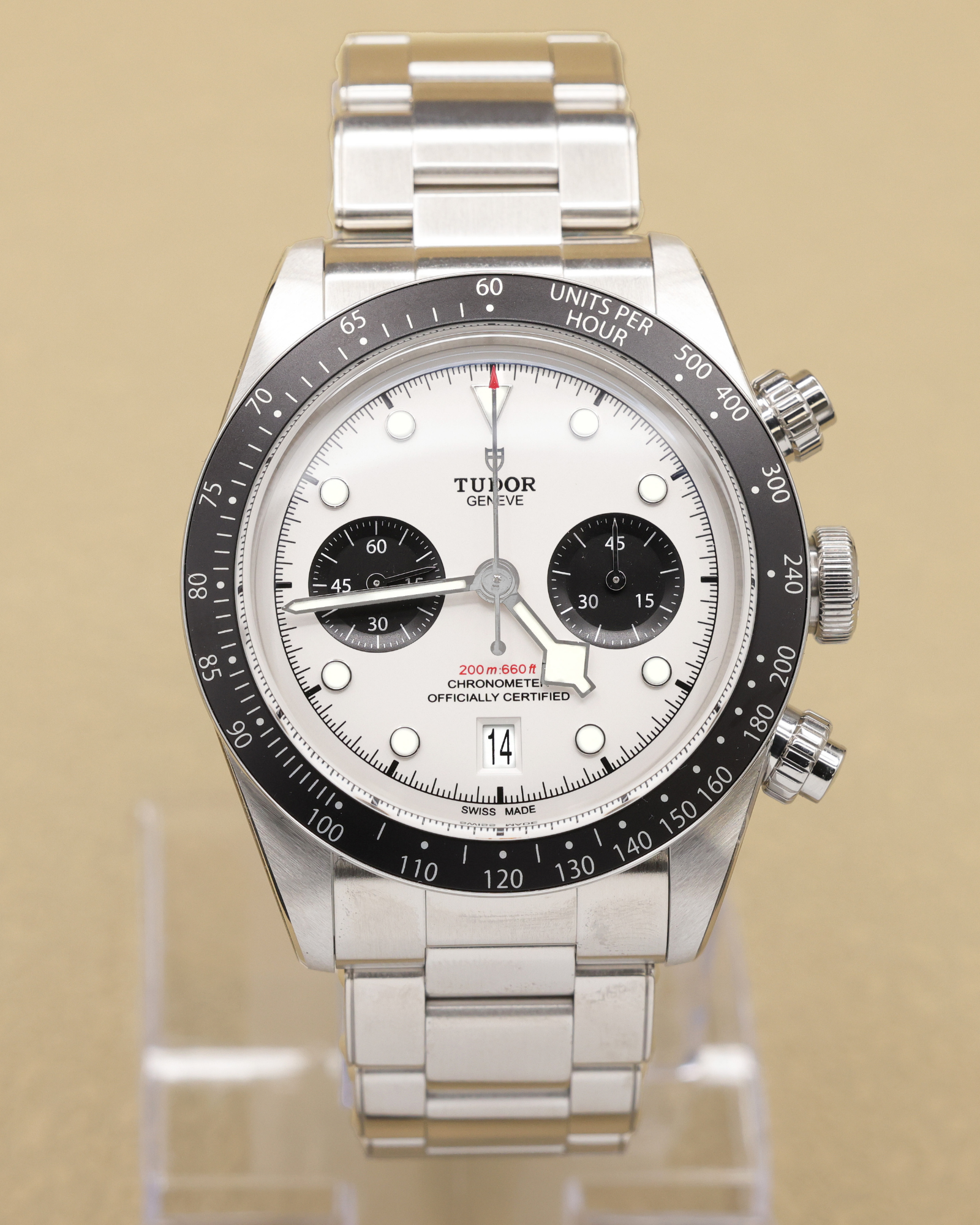 Tudor Black Bay Chrono Opaline Dial on Bracelet M79360N-0002 Complete 2022