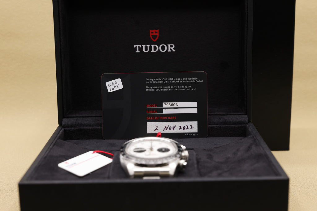 Tudor Black Bay Chrono Opaline Dial on Bracelet M79360N-0002 Complete 2022