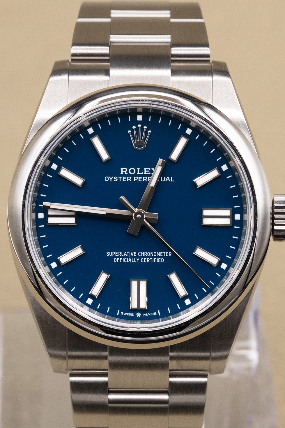 Rolex Oyster Perpetual 41 Blue Dial on Oyster 134300 Complete 2026