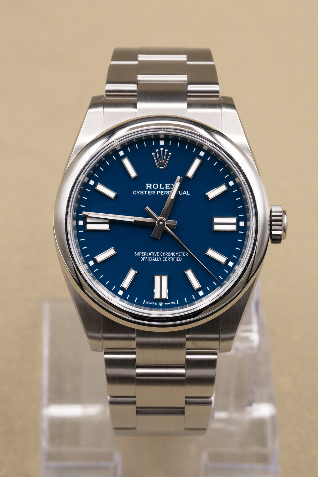 Rolex Oyster Perpetual 41 Blue Dial on Oyster 134300 Complete 2026
