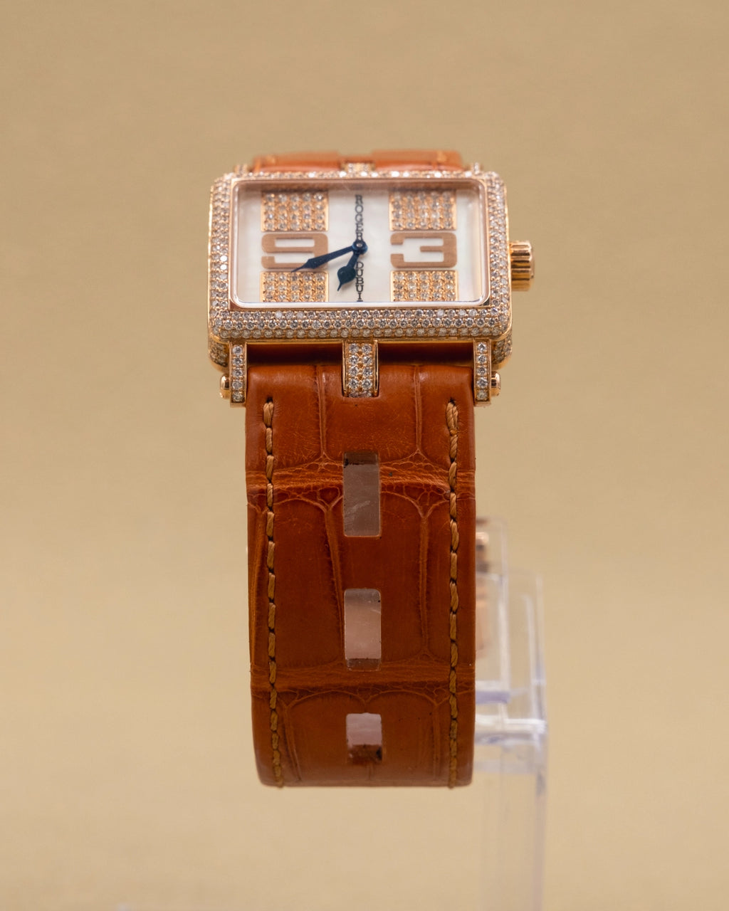 Roger Dubuis Too Much MOP Diamond Dial on Alligator Strap T22 54 5-FFD ND1/46.52 Complete 2006