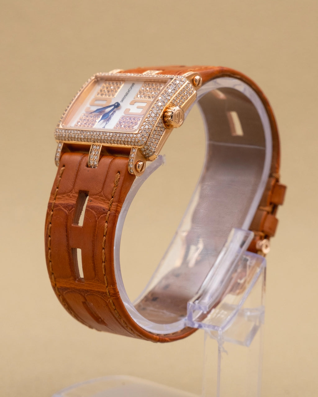 Roger Dubuis Too Much MOP Diamond Dial on Alligator Strap T22 54 5-FFD ND1/46.52 Complete 2006
