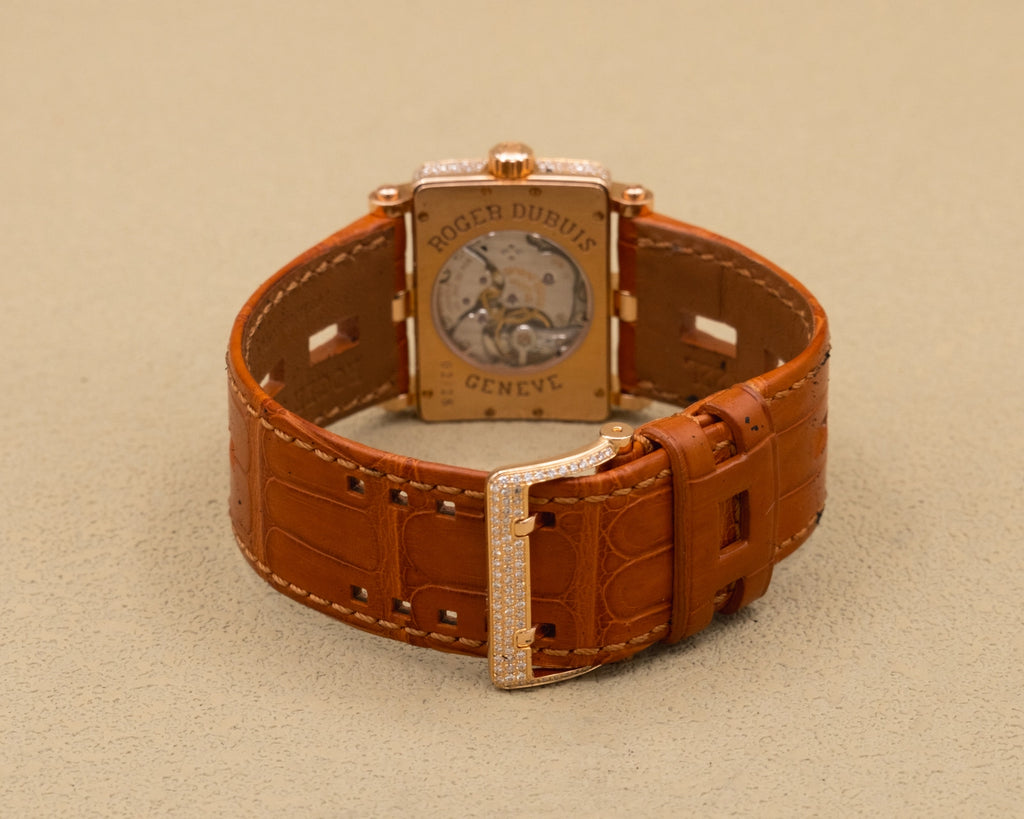 Roger Dubuis Too Much MOP Diamond Dial on Alligator Strap T22 54 5-FFD ND1/46.52 Complete 2006
