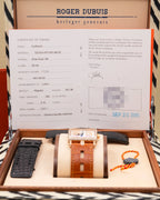 Roger Dubuis Too Much MOP Diamond Dial on Alligator Strap T22 54 5-FFD ND1/46.52 Complete 2006