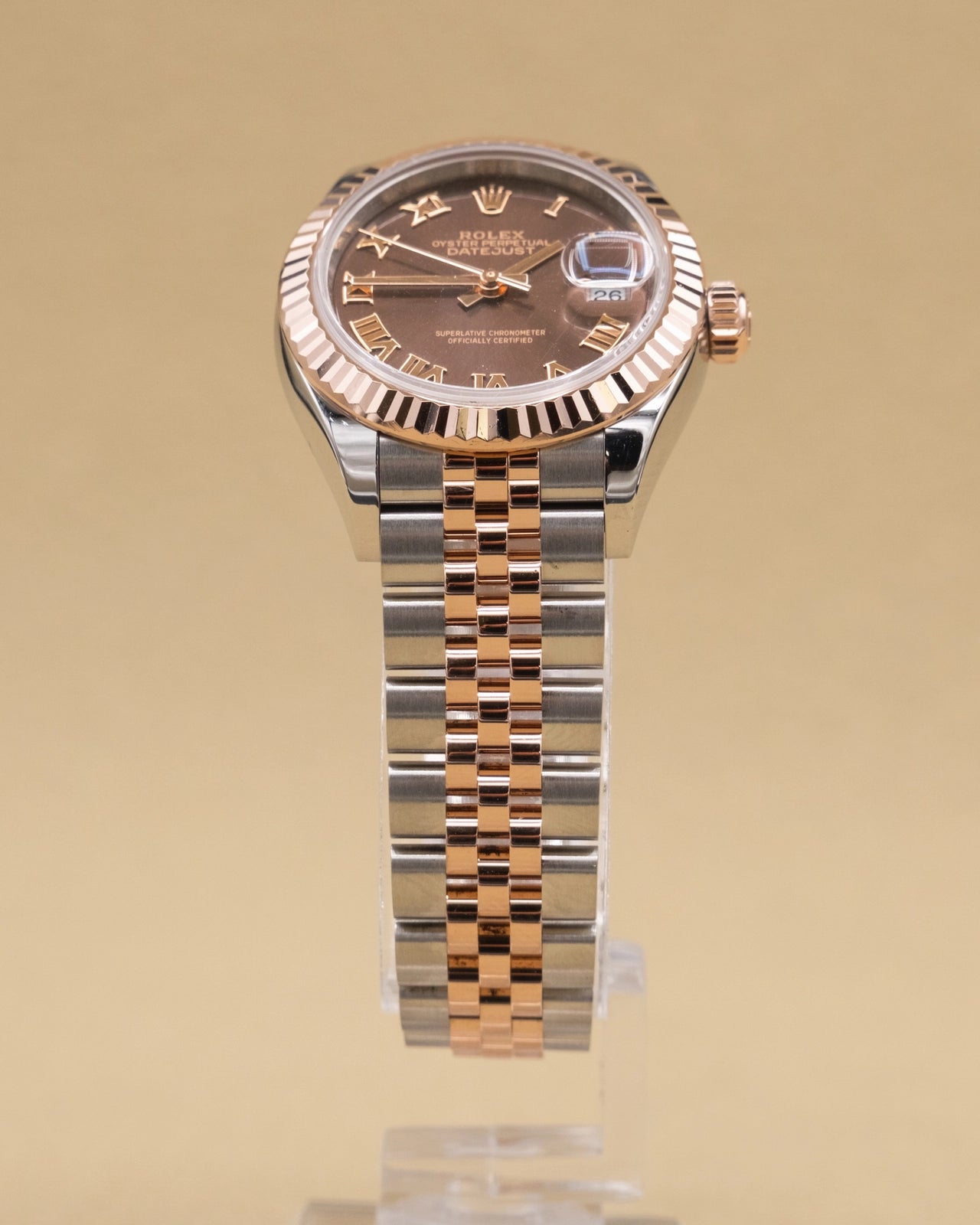 Rolex Datejust Lady Chocolate Roman Dial on Jubilee 279171 Complete 2023