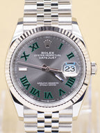 Rolex Datejust 36 Slate Roman Dial on Jubilee 126234 Complete 2026