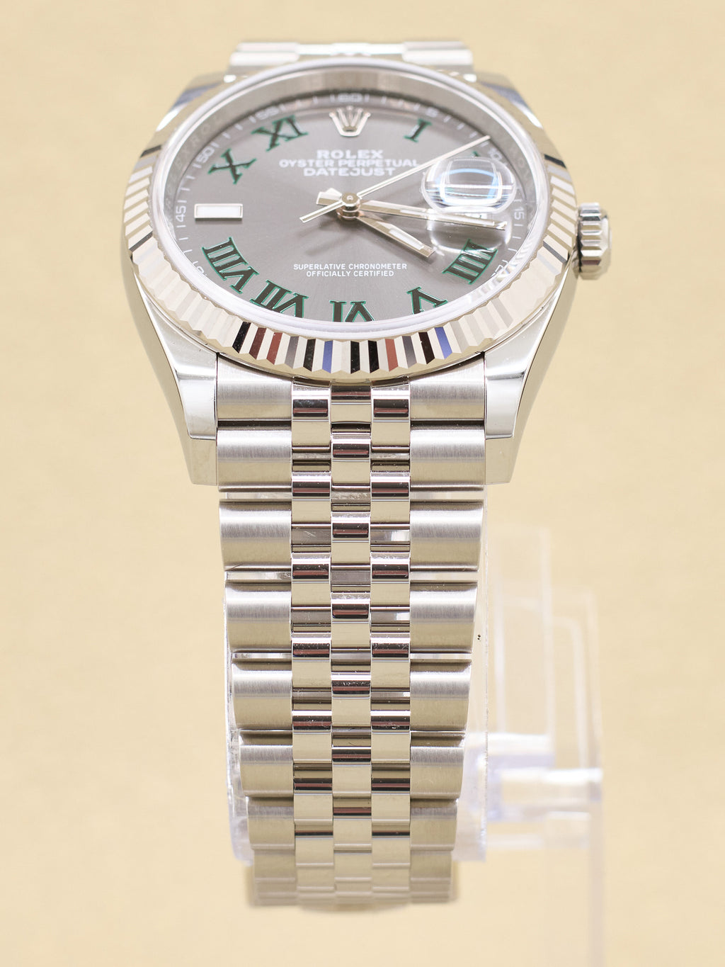 Rolex Datejust 36 Slate Roman Dial on Jubilee 126234 Complete 2026