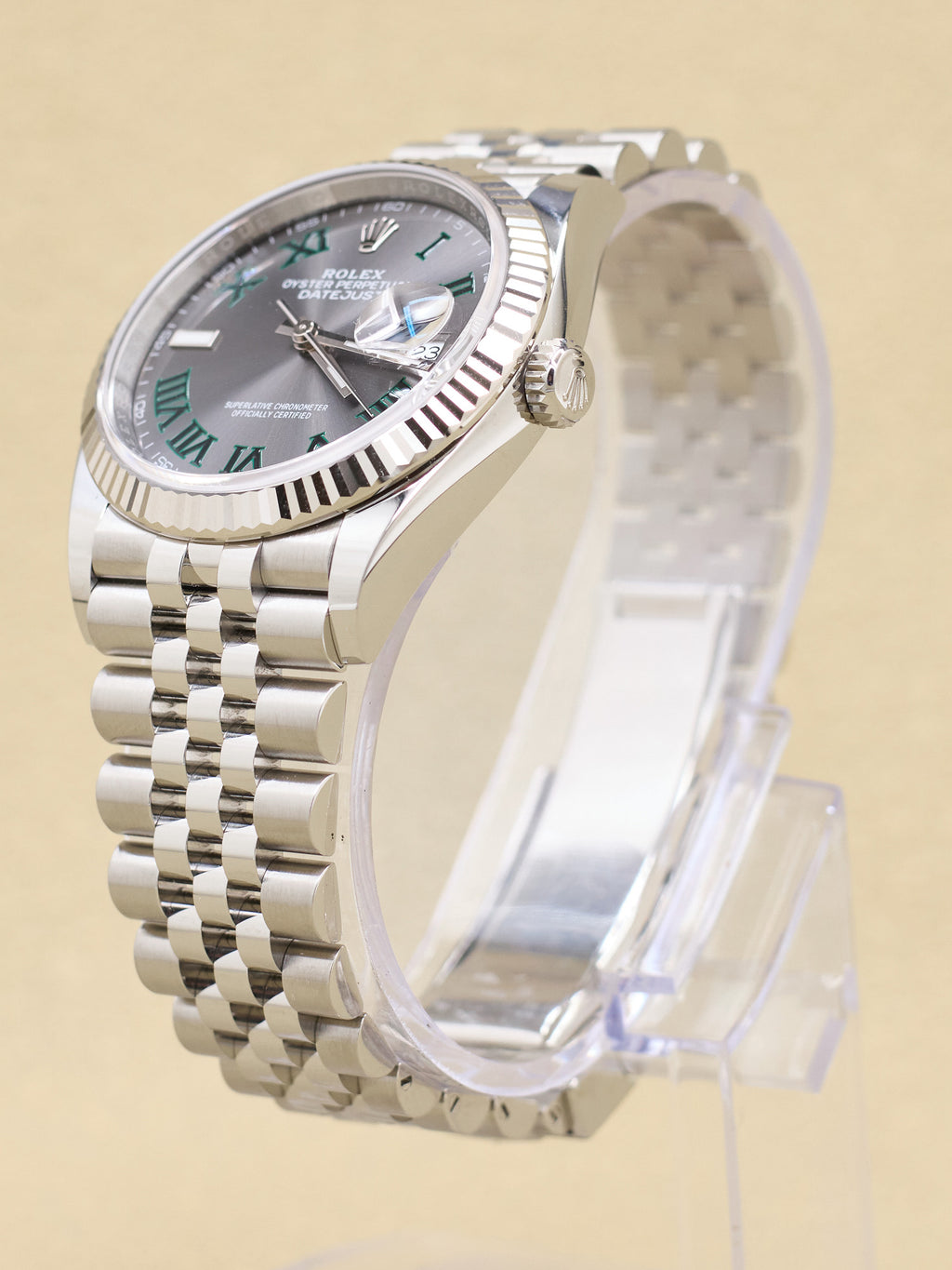 Rolex Datejust 36 Slate Roman Dial on Jubilee 126234 Complete 2026