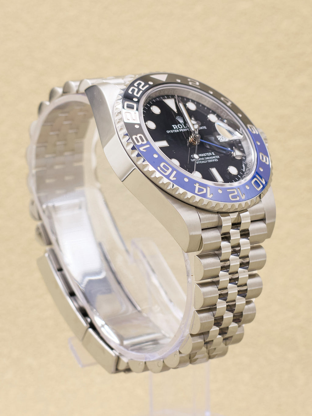 Rolex GMT-Master II Batgirl Black Dial on Jubilee 126710BLNR Complete 2026