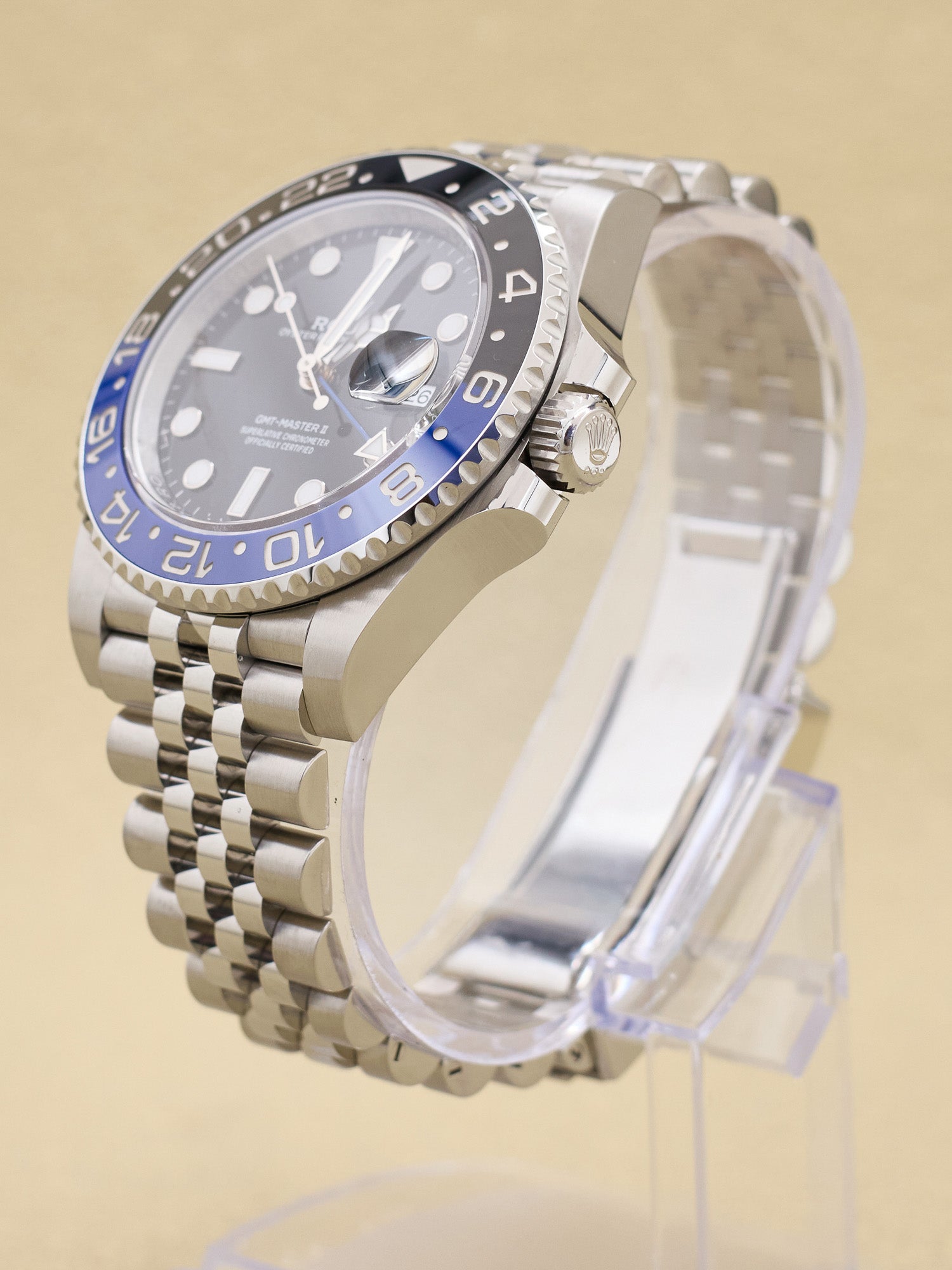 Rolex GMT-Master II Batgirl Black Dial on Jubilee 126710BLNR Complete 2026