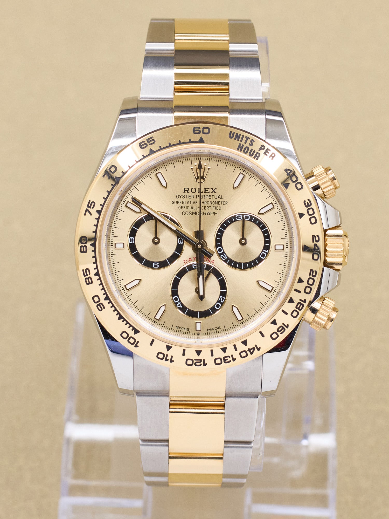 Rolex Daytona Golden Index Dial on Oyster 126503 Complete 2026