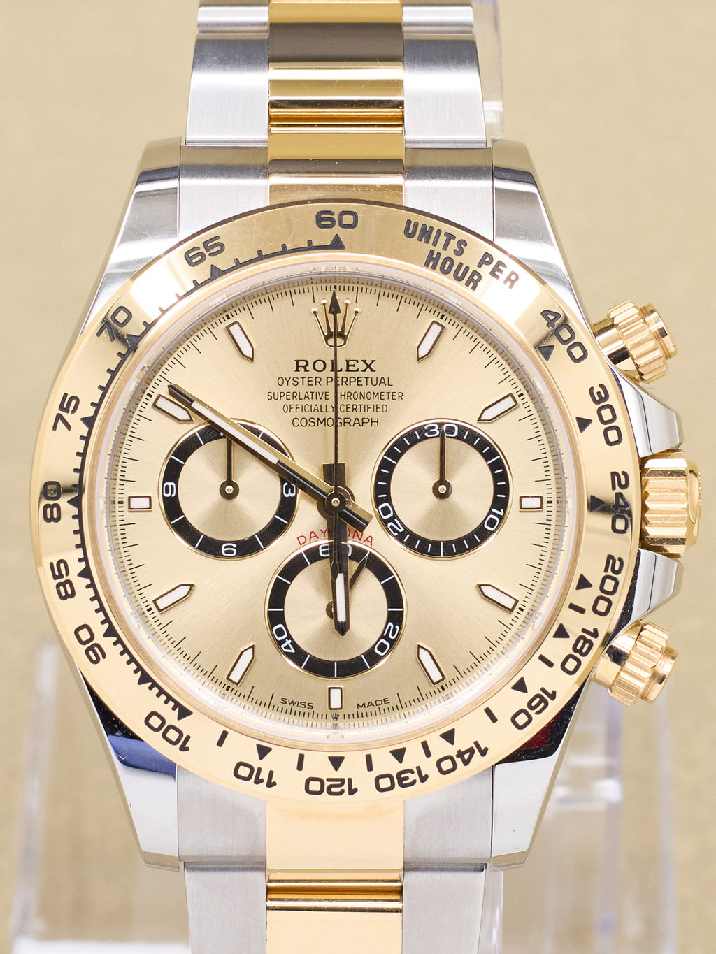 Rolex Daytona Golden Index Dial on Oyster 126503 Complete 2026
