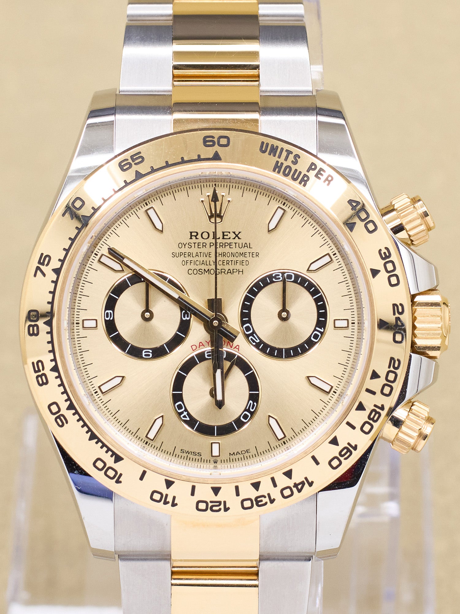 Rolex Daytona Golden Index Dial on Oyster 126503 Complete 2026