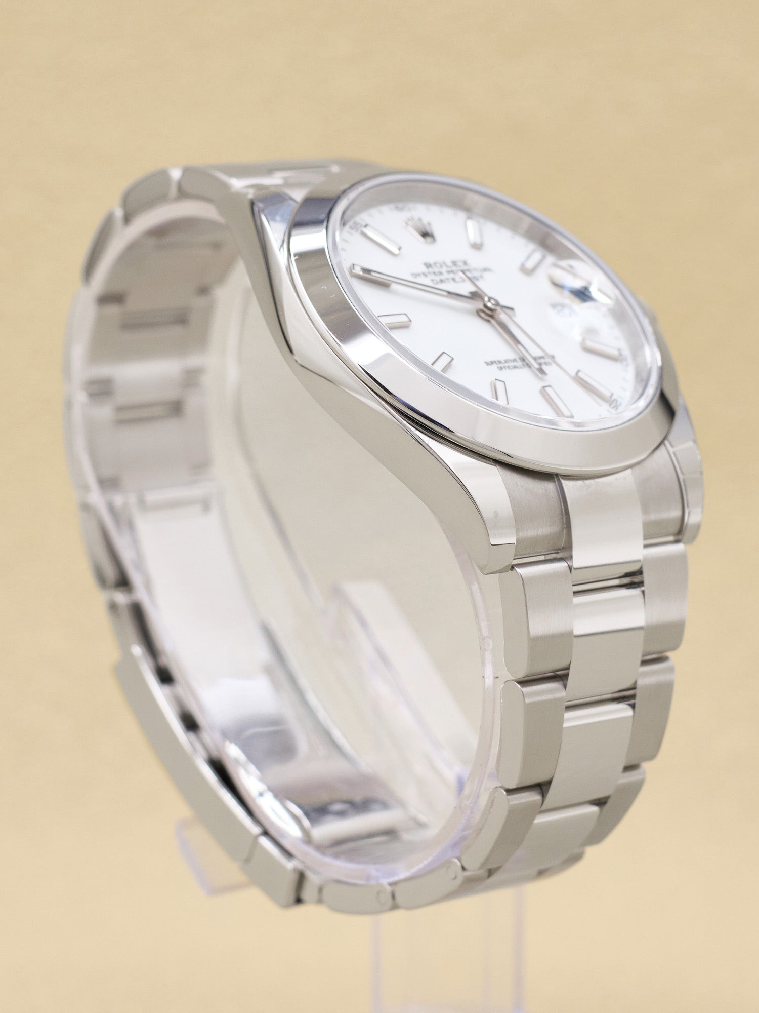 Rolex Datejust 41 White Index Dial on Oyster 126300 Complete 2025