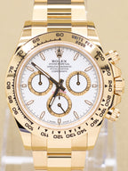 Rolex Daytona White Index Dial on Oyster 126508 Complete 2026
