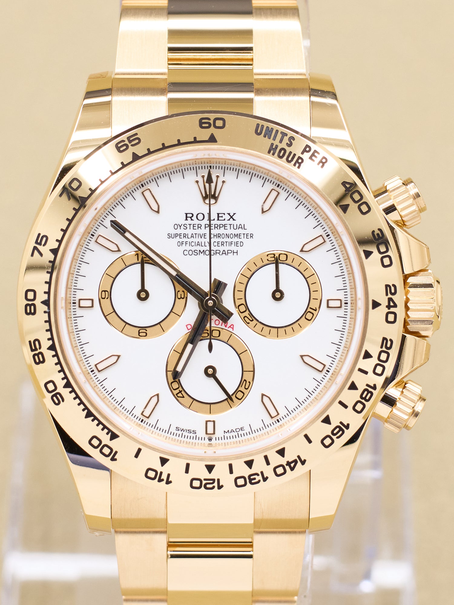 Rolex Daytona White Index Dial on Oyster 126508 Complete 2026