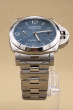 Panerai Luminor Marina Blue Dial on Steel PAM03323 Complete 2026
