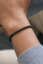 Tennis Bracelet in 14K White Gold, 9.94ct B-994BLK