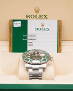 Rolex Submariner Hulk Green Dial on Oyster 116610LV Complete 2019