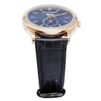 Patek Philippe Annual Calendar Blue Dial on Leather Strap 5396R-014 Complete 2017