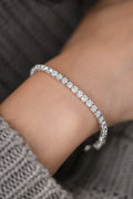 Stunning Round Diamond Tennis Bracelet, 7.47ct B-RD15LB8