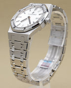 Audemars Piguet Royal Oak Quartz Ladies Silver Dial on Bracelet 67651ST.ZZ.1261ST.01 2015