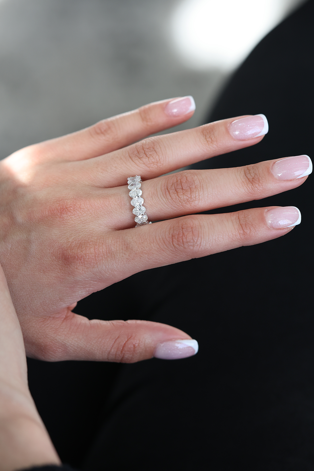 White Gold - Eternity Ring 4.78 cts.