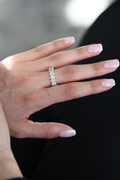 White Gold - Eternity Ring 4.78 cts.