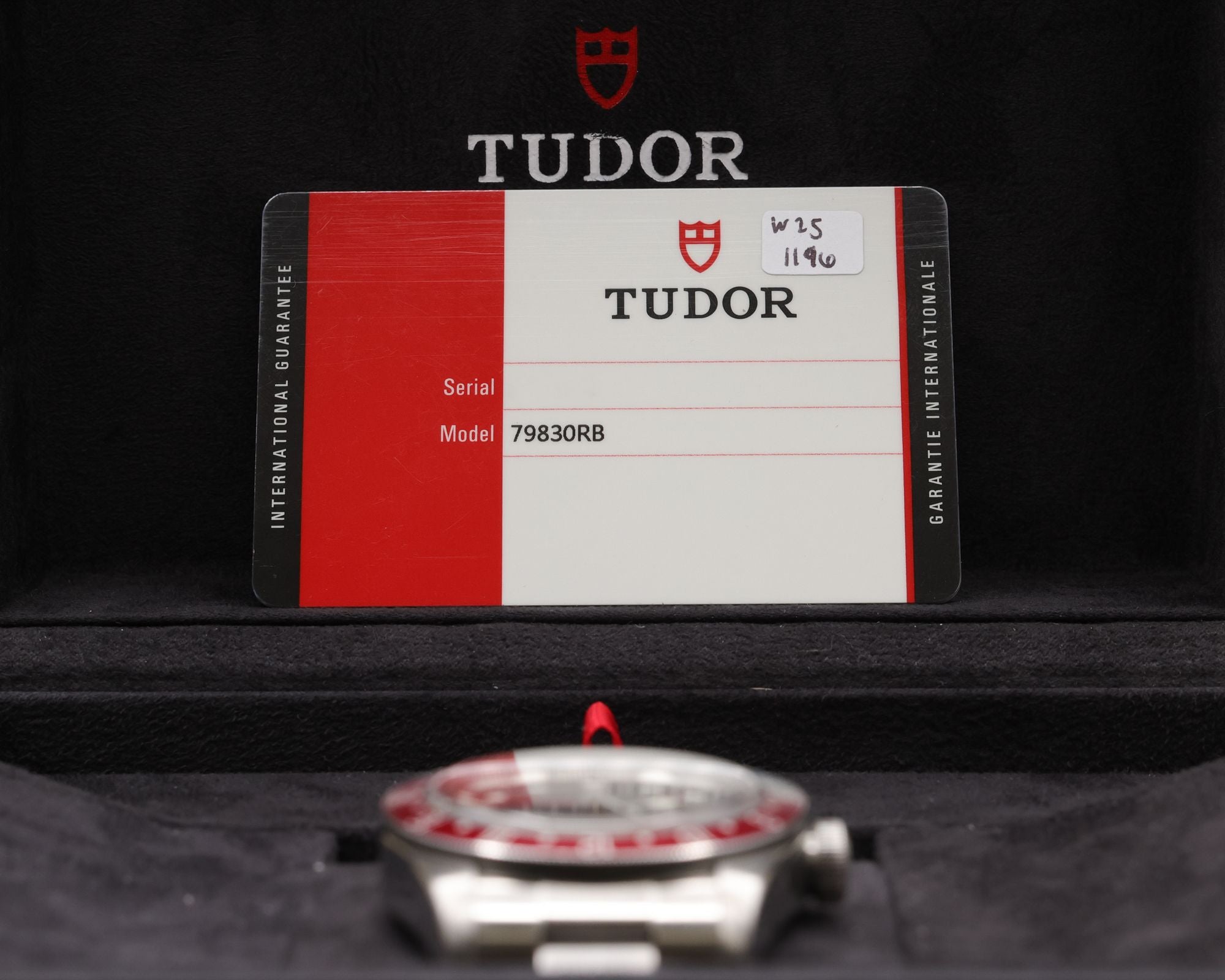 Tudor Black Bay GMT Black Dial on Bracelet M79830RB-0001 Complete 2018