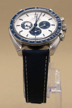 Omega Speedmaster Anniversary Series Co-Axial Master Chronometer Chronograph Silver Dial on Nylon Strap 310.32.42.50.02.001 Complete 2023