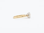 Round Natural Diamond Solitaire 14KT Two-Tone Ring 2.32ct R-232