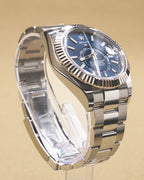 Rolex SkyDweller Blue Dial on Oyster 326934 Complete 2021