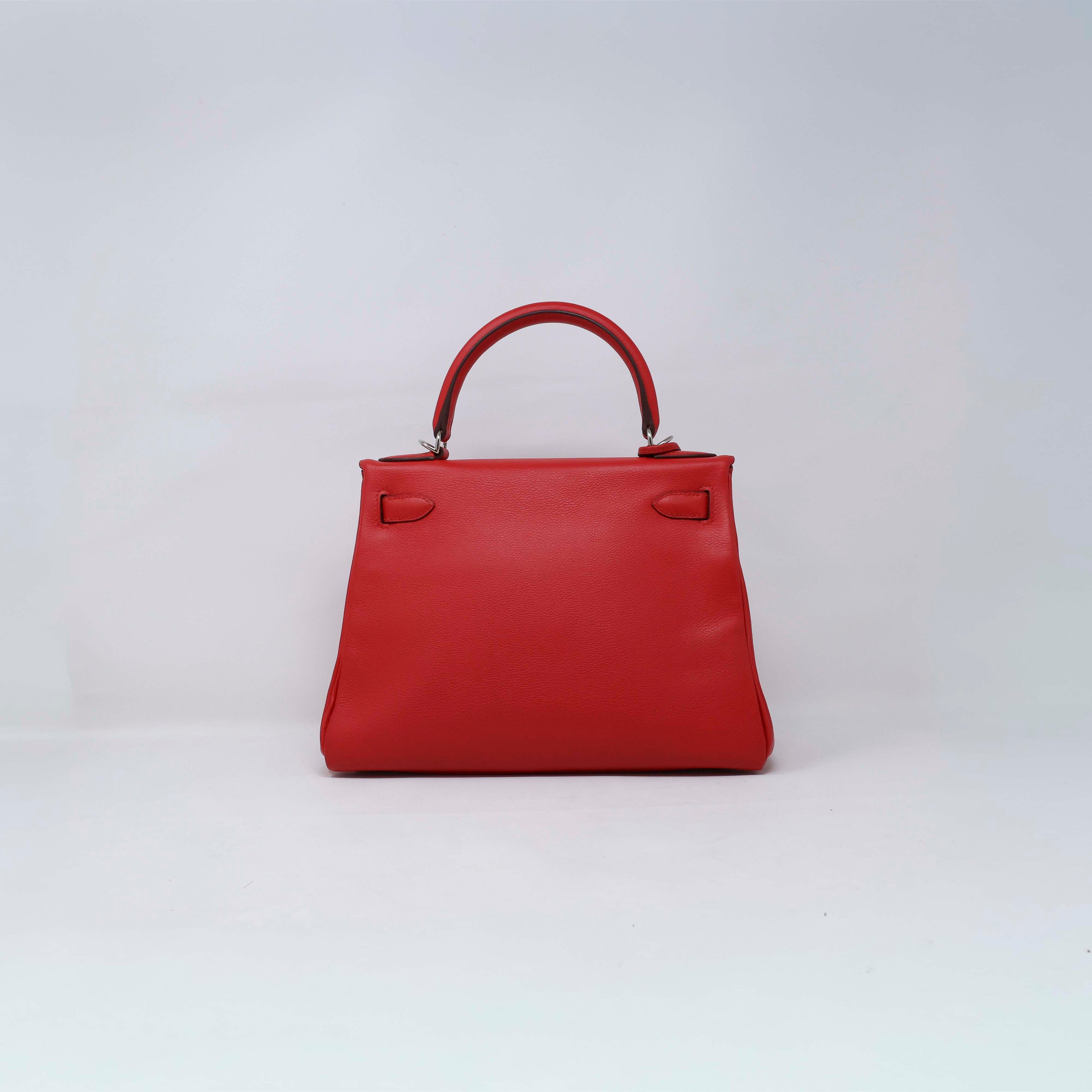 Hermes Togo Kelly Retoure 28 Handbag