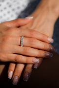 White Gold - Eternity Ring 3.95 cts.
