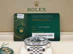 Rolex GMT-Master II Bruce Wayne Black Dial on Jubilee 126710GRNR Complete 2024