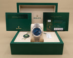 Rolex Datejust 41 Blue Roman Dial on Jubilee 126300 Complete 2026
