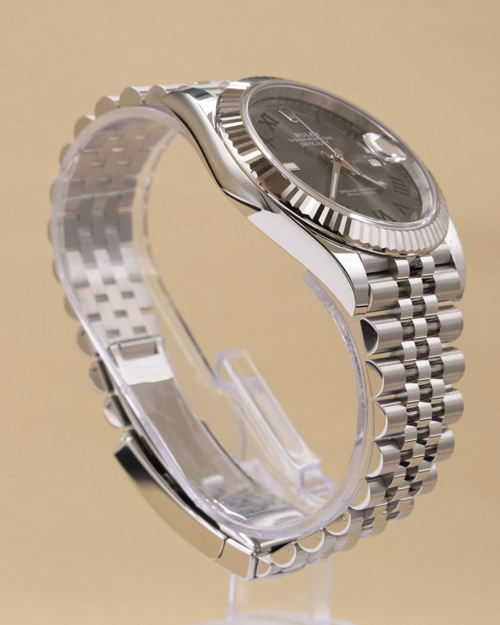 Rolex Datejust 41 Slate Green Roman Dial on Jubilee 126334 Complete 2026
