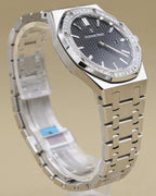Audemars Piguet Royal Oak Quartz Ladies Black Dial on Bracelet 67651ST.ZZ.D002CR.01 Archives 2014