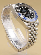 Rolex GMT-Master II Batgirl Black Dial on Jubilee 126710BLNR Complete 2023